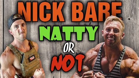 Nick Bare Natty Or Not Weight Training While Endurance Training