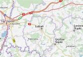 MICHELIN-Landkarte Lubań - Stadtplan Lubań - ViaMichelin
