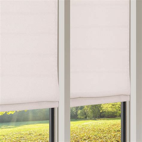 Artdix Cordless Roman Shades For Windows Beige Blackout