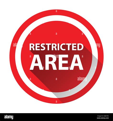 Restricted Area Authorized Personnel Only Symbol No Access No Entry