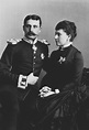 Princess Beatrice and Prince Henry of Battenberg, Darmstadt 1885 [in ...