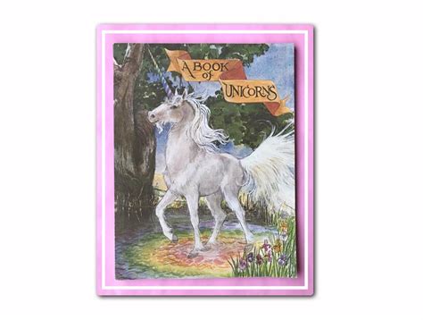 A Book Of Unicorns An Historical And Artistic Collection Etsy