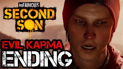 Infamous Second Son Evil Karma Ending Hd 1080p Youtube