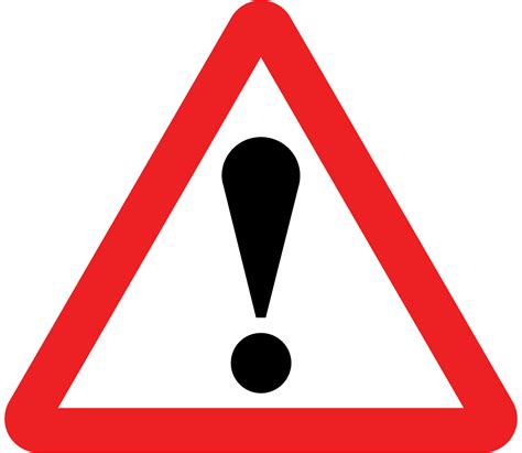 Danger Sign Theory Test