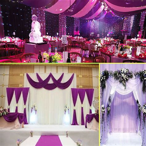 Many halls and churches have a variety. 5 Ideas for wedding hall decoration Slide 2, ifairer.com