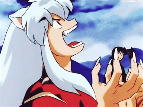 Inuyasha Evil GIF Inuyasha Evil Laugh Discover Share GIFs Amor Inuyasha Kagome And