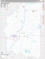 Daviess County, IN Wall Map Premium Style by MarketMAPS - MapSales