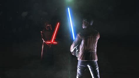 Star Wars The Lightsaber Fight By Ohdamb On Deviantart