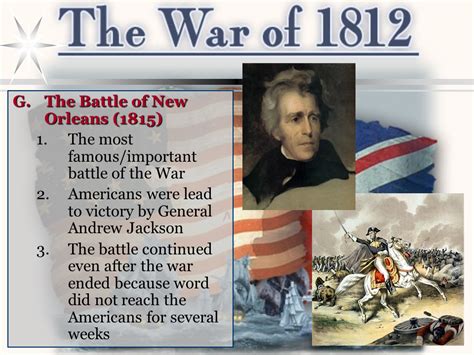 The War Of 1812 Presentation History
