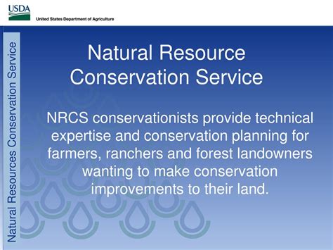 Ppt Natural Resource Conservation Service Powerpoint Presentation