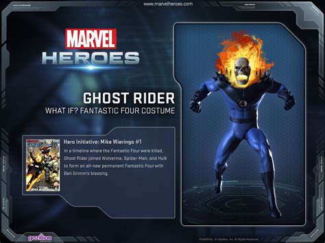 Ghost Rider Marvel Heroes Complete Costume List