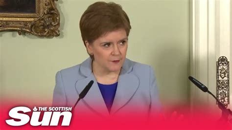 Nicola Sturgeon Launches Campaign For Indyref With Press Conference