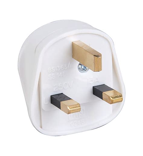 Pendawaian plag 3 pin 13a 1. B&Q 13A 3 Pin Plug | Departments | DIY at B&Q