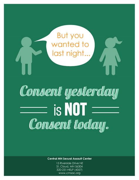 Cmsac Consent Posters Behance