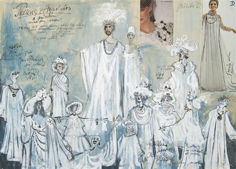 Costume Designs For Theseus And Hippolyta In A Midsummer Nights Dream