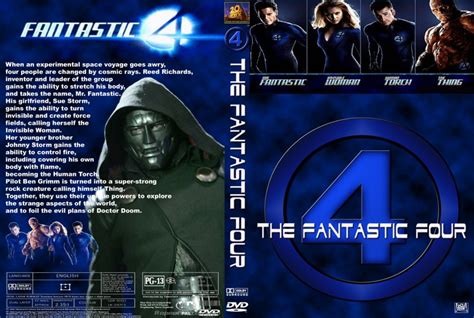 Fantastic Four 4 Movie Dvd Custom Covers 262the Fantastic Four