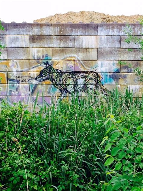 Beautiful Animal Street Art Brings Life To Abandoned Urban