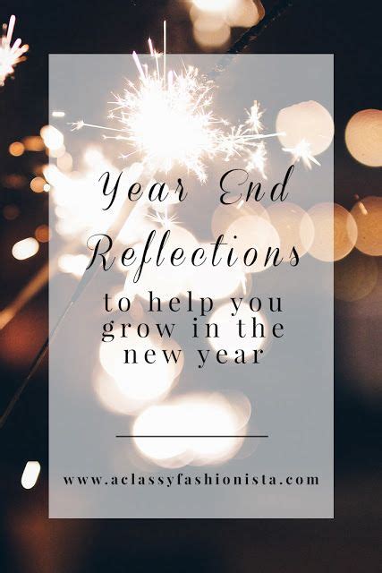Year End Reflections To Help You Grow In The New Year December Goals