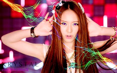 F(x) krystal has officially parted ways with sm entertainment + signs with new company. f(x) Krystal Electric Shock Wallpaper by Awesmatasticaly ...
