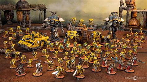 Space Marines Showcase Darcys Imperial Fists Warhammer Community