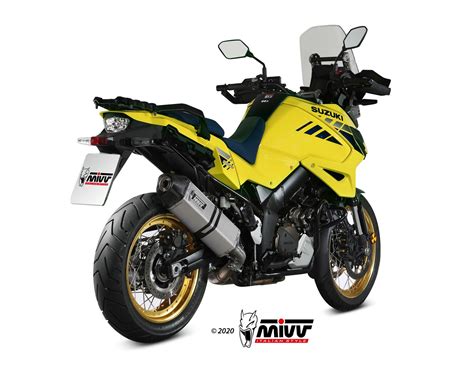 All of our uk road legal motorcycle exhaust ranges are. SUZUKI DL V-STROM 1050 / XT Exhaust Mivv Speed Edge Inox S ...