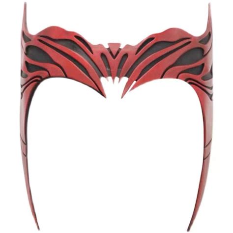 Scarlet Witch Headpiece Winda Vision Cosplay Mask Resin Wanda Etsy