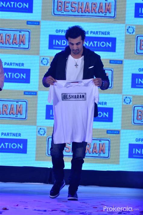 Ranbir Kapoor Launches Besharam Collection By Indigo Nation