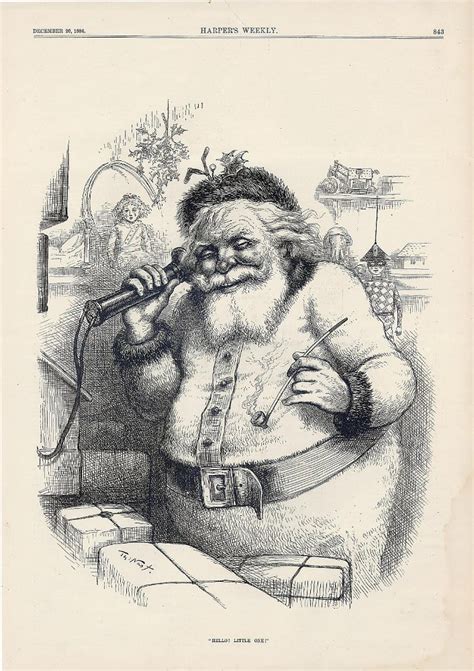 The Christmas Visions Of Thomas Nast The Man Who Invented The Image