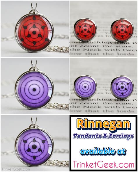 The mangekyō sharingan is an upgrade of the regular sharingan. Naruto Rinnegan pendants | Anime store, Naruto shippuden ...