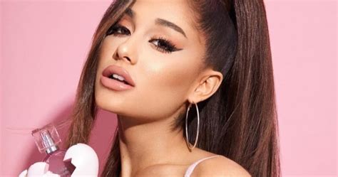 1 background 2 trivia 3 products 4 gallery 4.1 sets 4.2 photoshoot 5 references on may 5th, 2019, grande posted on instagram that she'd been working on a 'thank. Ariana Grande poses for the Thank U, Next perfume campaign
