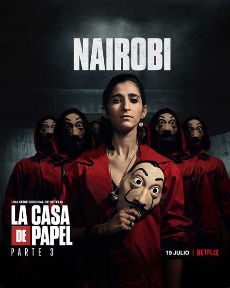 Money heist is very popular web series in the world one can not disapprove it here are some cast and characters of money heist. 'Money Heist' cast members: Quotes to prove Nairobi is the ...