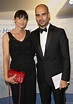Pep Guardiola et sa femme Christina Serra lors de la cérémonie de ...