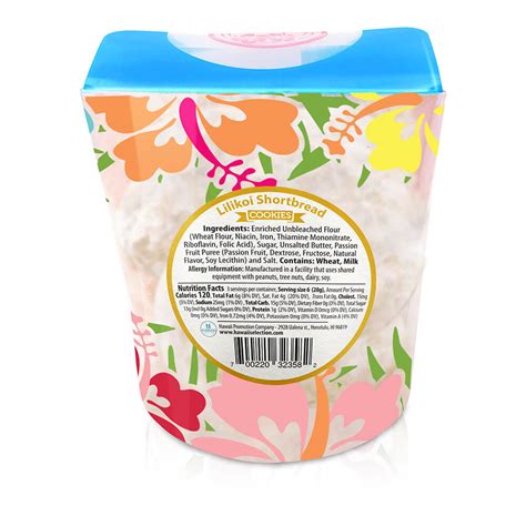Lilikoi Shortbread COOKIES - HAWAII SELECTION