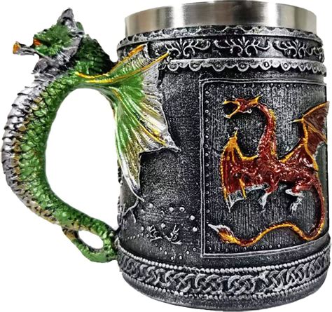 Toparad Game Of Thrones Medieval Roaring Dragon Mug