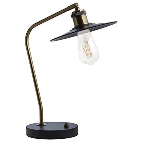 Exposed light bulbs and fittings which highlight the bulb are everywhere and in all manners of interior lighting schemes. Rivet Mid-Century Exposed Bulb Task Table Lamp, 16.5"H ...