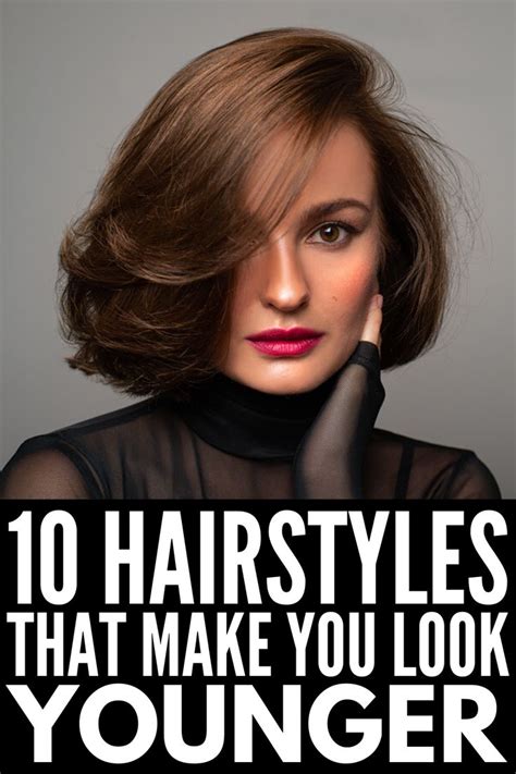 Long hair is high maintenance. Middle Age & Fabulous: 10 Hairstyles That Make You Look ...