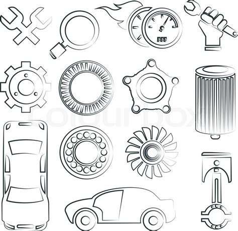 Car Parts Drawing At Getdrawings Free Download