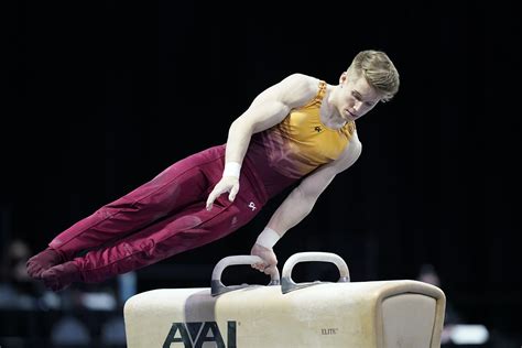 Olympic Gold Mens Gymnastics Struggling To Survive Ap News