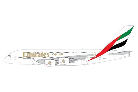 Emirates Airbus A380 800 A6 Evc Geminijets G2uae1207 Modelo A Escala 1