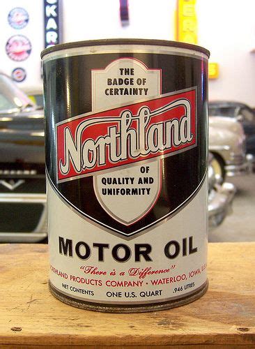 Northland Vintage Oil Cans Oils Motor Oil Vintage