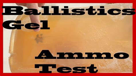 Ammo Test W Ballistics Gel Federal Hst Vs Winchester Pdx1 Quattrostig Youtube
