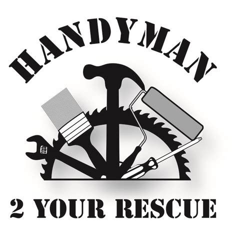 Home Improvement At Its Best Handyman Logo Handyman Home Logo