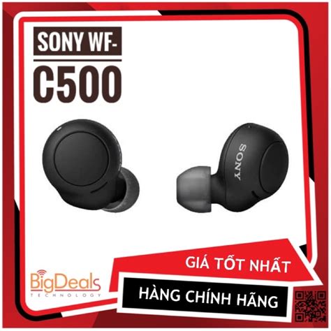 Tai Nghe Bluetooth True Wireless Sony Wf C500 By Usedvn Shopee Việt Nam