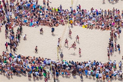 Manhattan Beach Volleyball Tournament West Coast Aerial Photography Inc