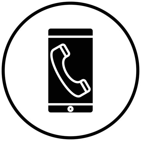 Mobile Call Icon Style 7879040 Vector Art At Vecteezy