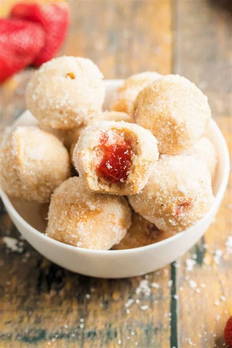 Jelly Filled Donut Holes — Recipes