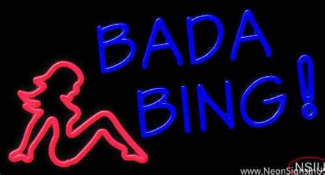 Bada Bing Handmade Art Neon Sign Custom Neon Sign