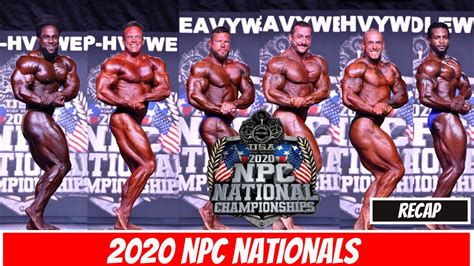 2020 Npc Nationals Recap 14 New Ifbb Bodybuilding Pros Youtube