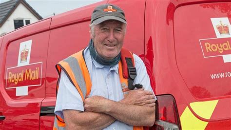 Ayrshire Village Rally To Give Retiring Postie Send Off He Deserves By