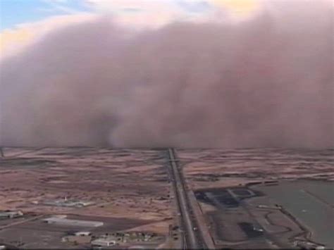 Massive Dust Storm Descends On Phoenix